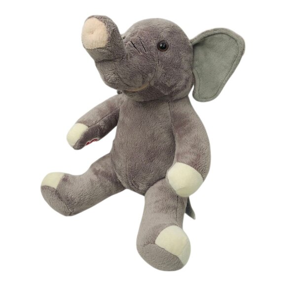Build A Bear Gray Elephant Plush 13" Sitting Stuffed Animal Toy BABW - Picture 4 of 11